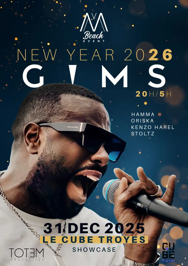 Le Nouvel An 2026 avec GIMS au Cube - Plein Tarif